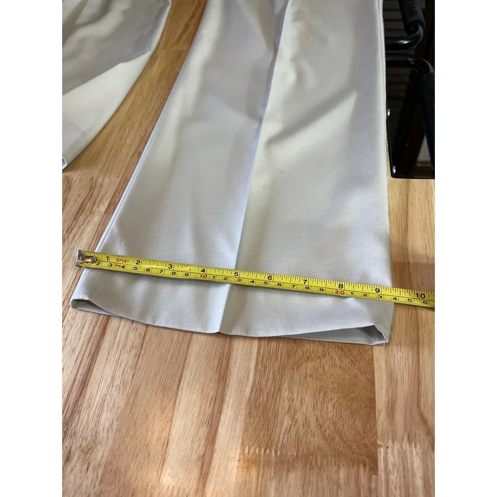Polo Golf‎ Ralph Lauren Mens 38x30 Pleated Performance Pants Tan Beige Stretch